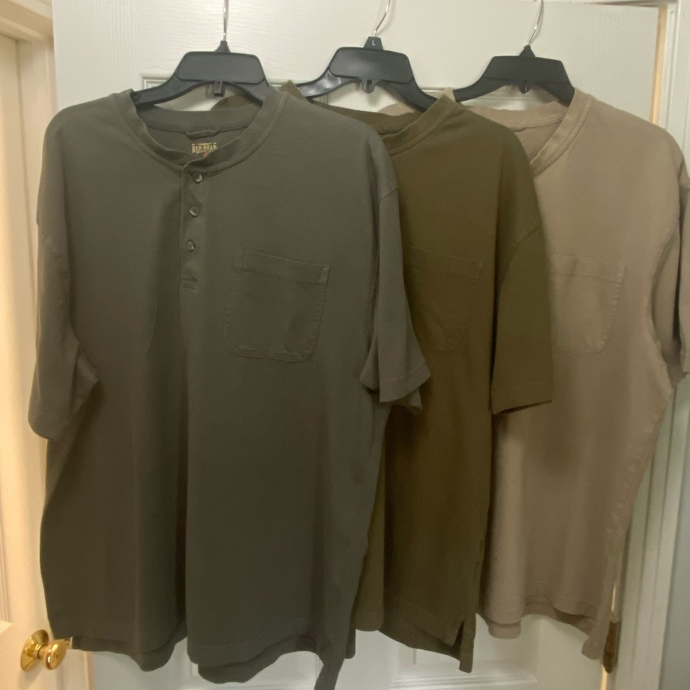 Men’s RedHead Henley Pocket short-Sleeve Shirt (3)